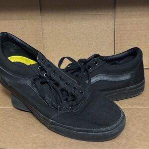 Vans Black Canvas Old Skool Men's Shoes